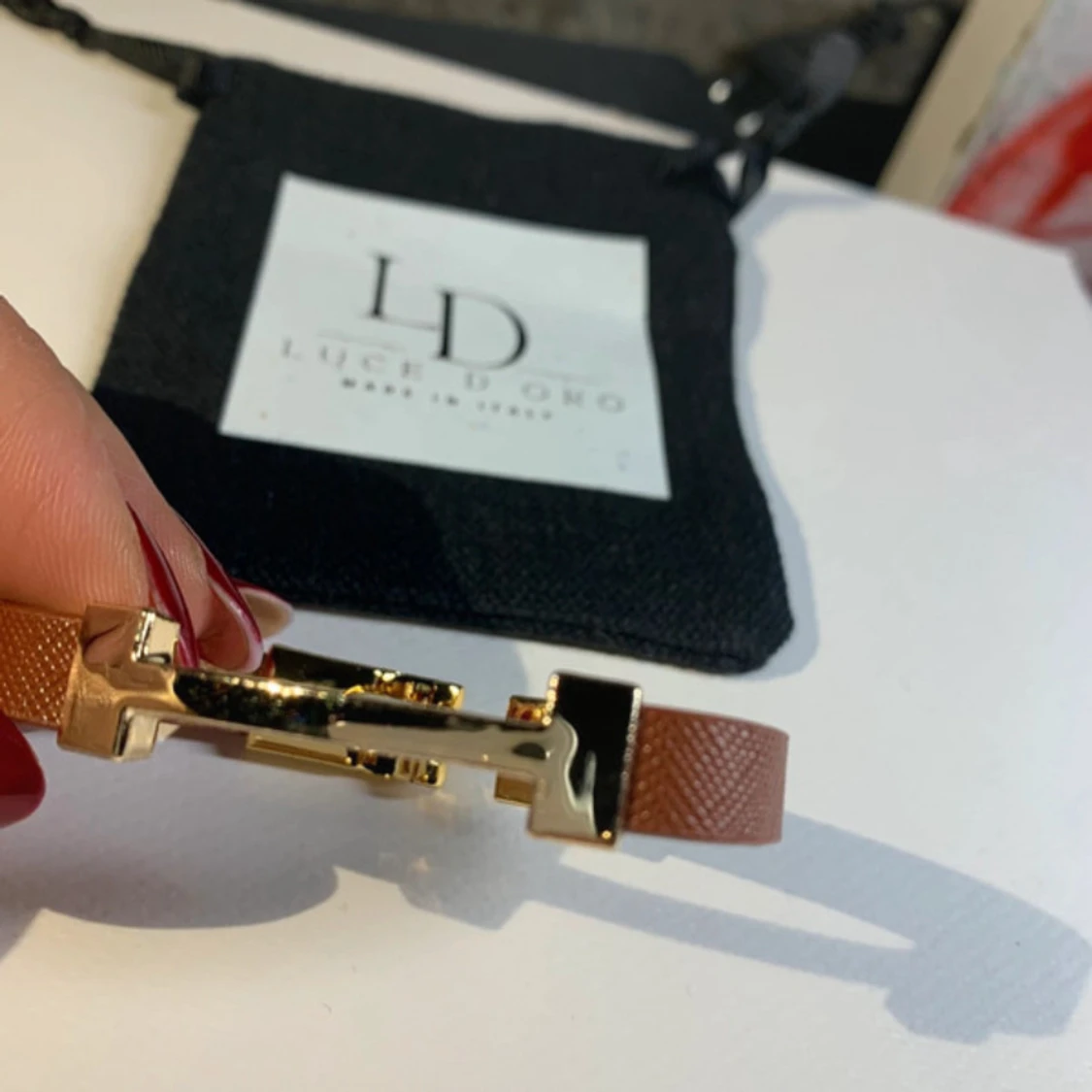 Brunt armband från Luce D'Oro - 2