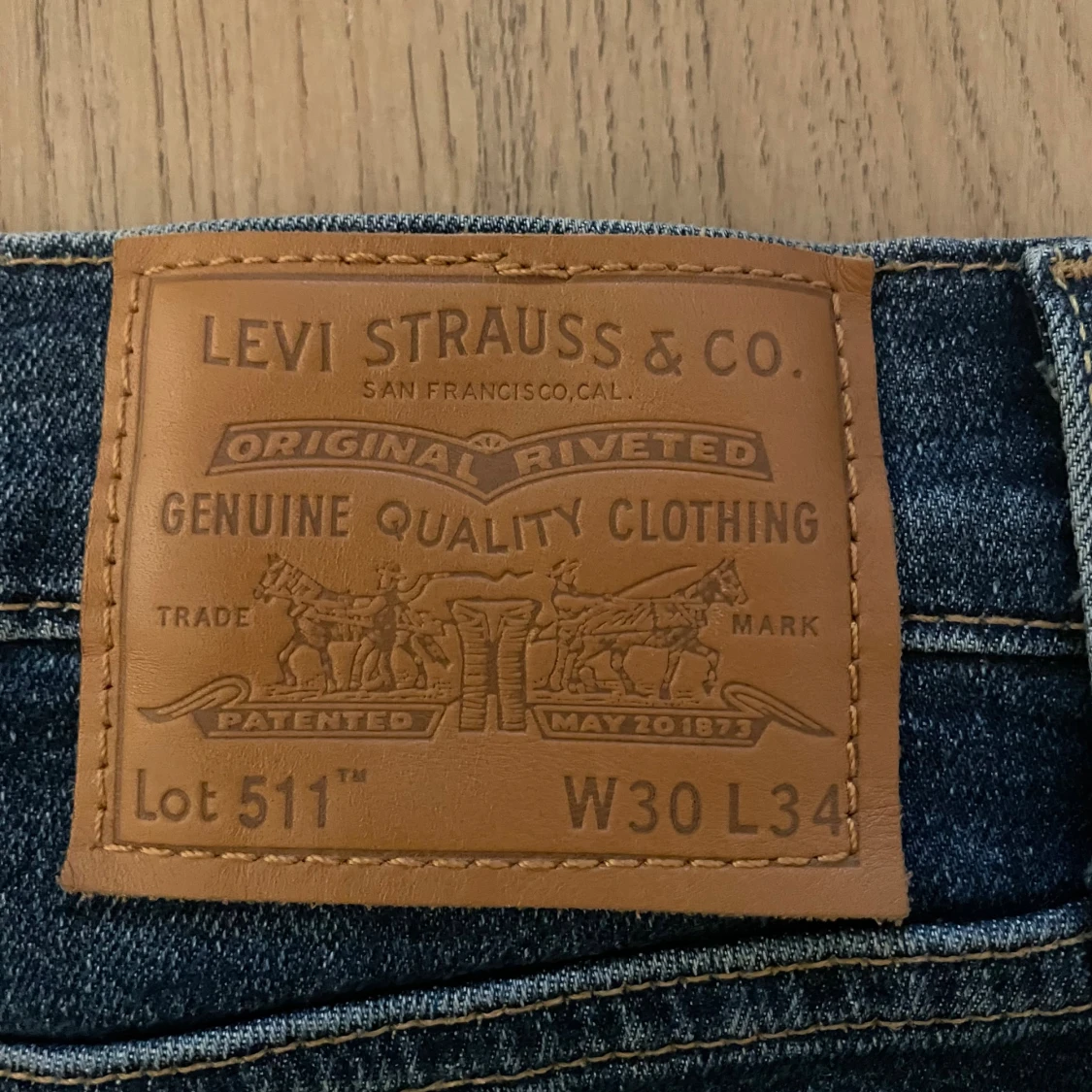 Riktigt Grisch par Levi's 511 Jeans i toppen skick💯 - 3