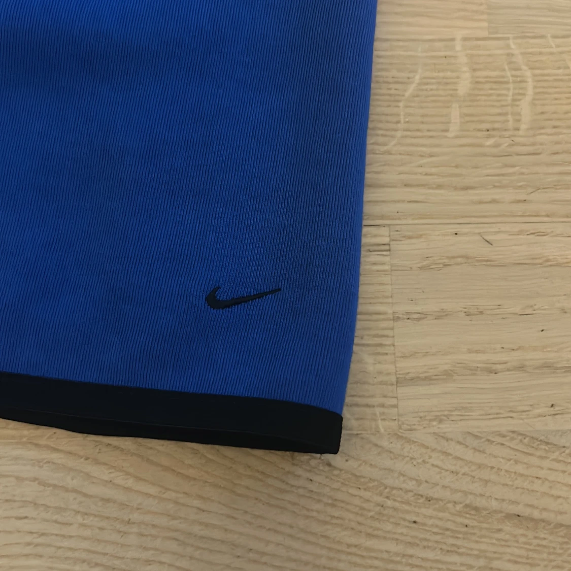 Blå Nike hoodie med dragkedja S - 3