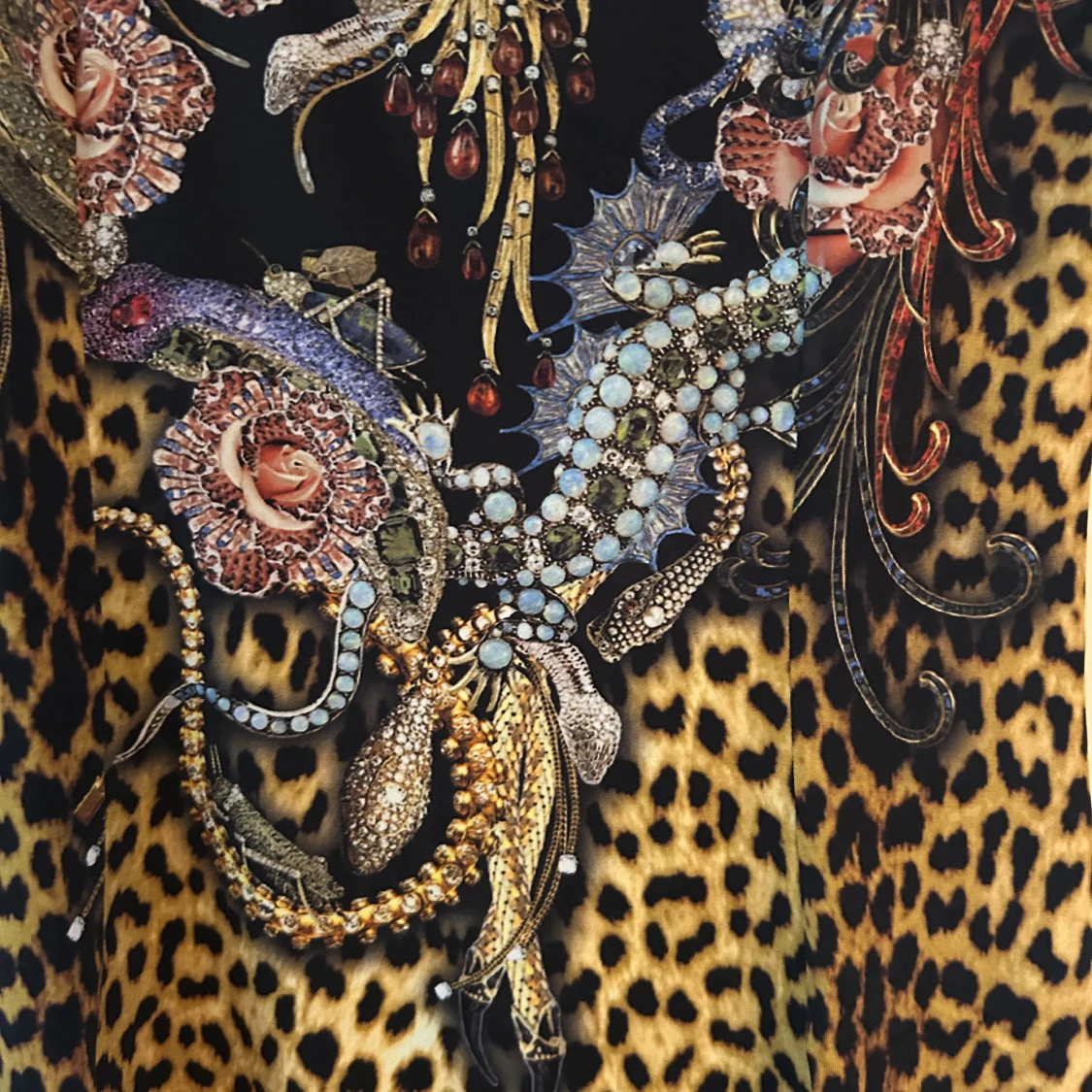 Leopardmönstrad klänning Just Cavalli - 4