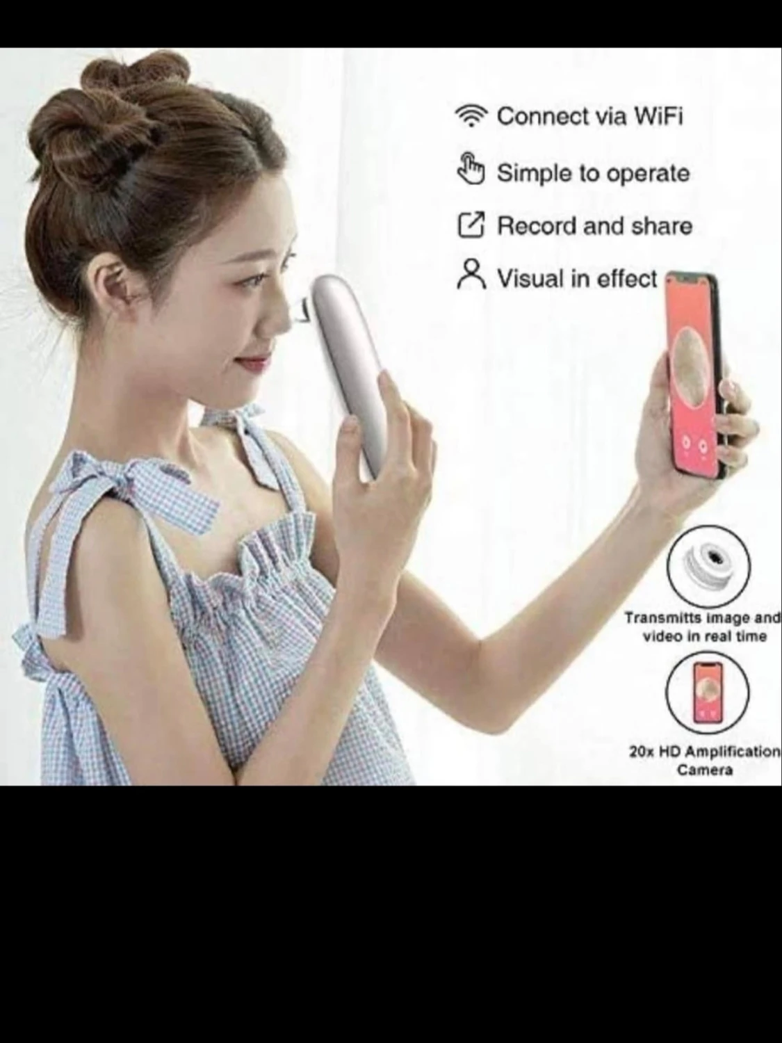 Pormaskrengörare med Kamera - 1