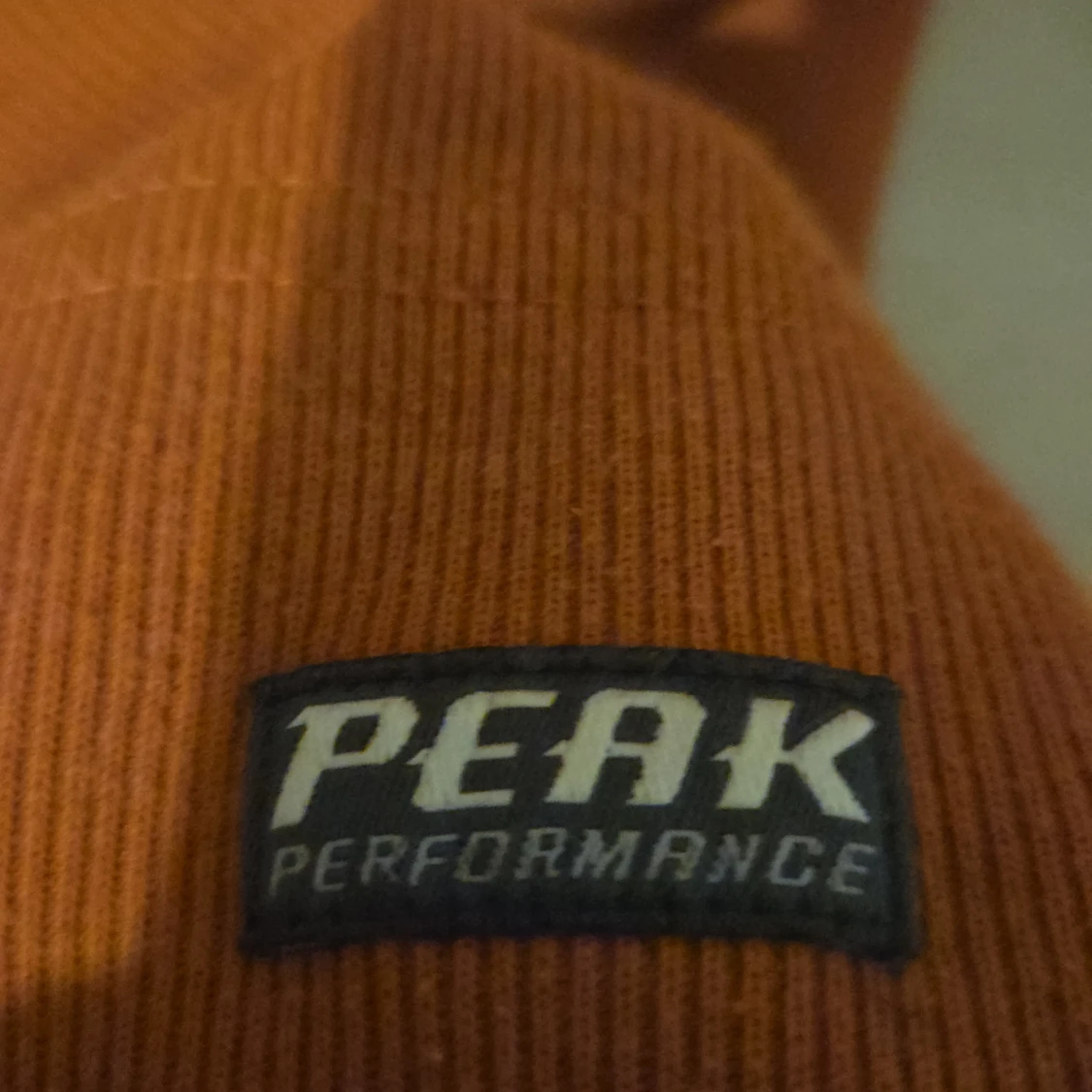Orange Vintage Peak Performance pikétröja - 4