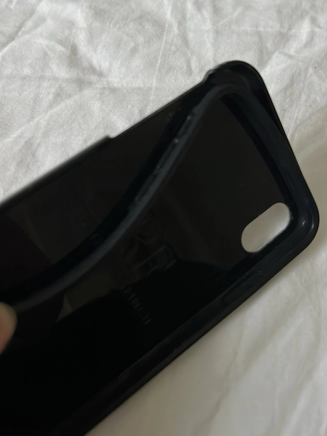 Svart marmor mobilskal  - 2