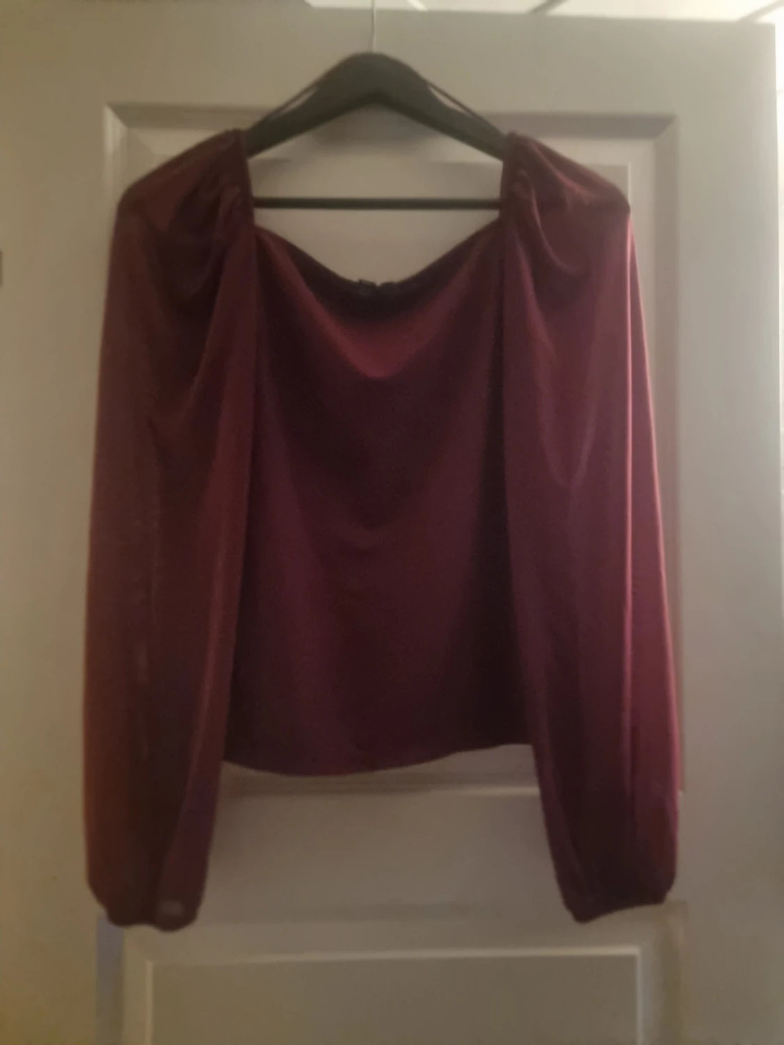 Vinröd omlottblus  - 1