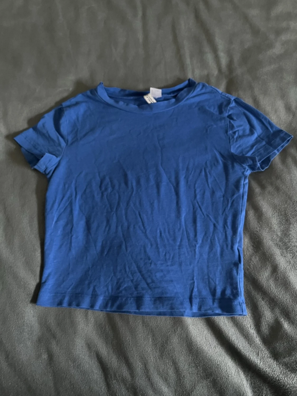 Blå basic t-shirt från H&M Divided