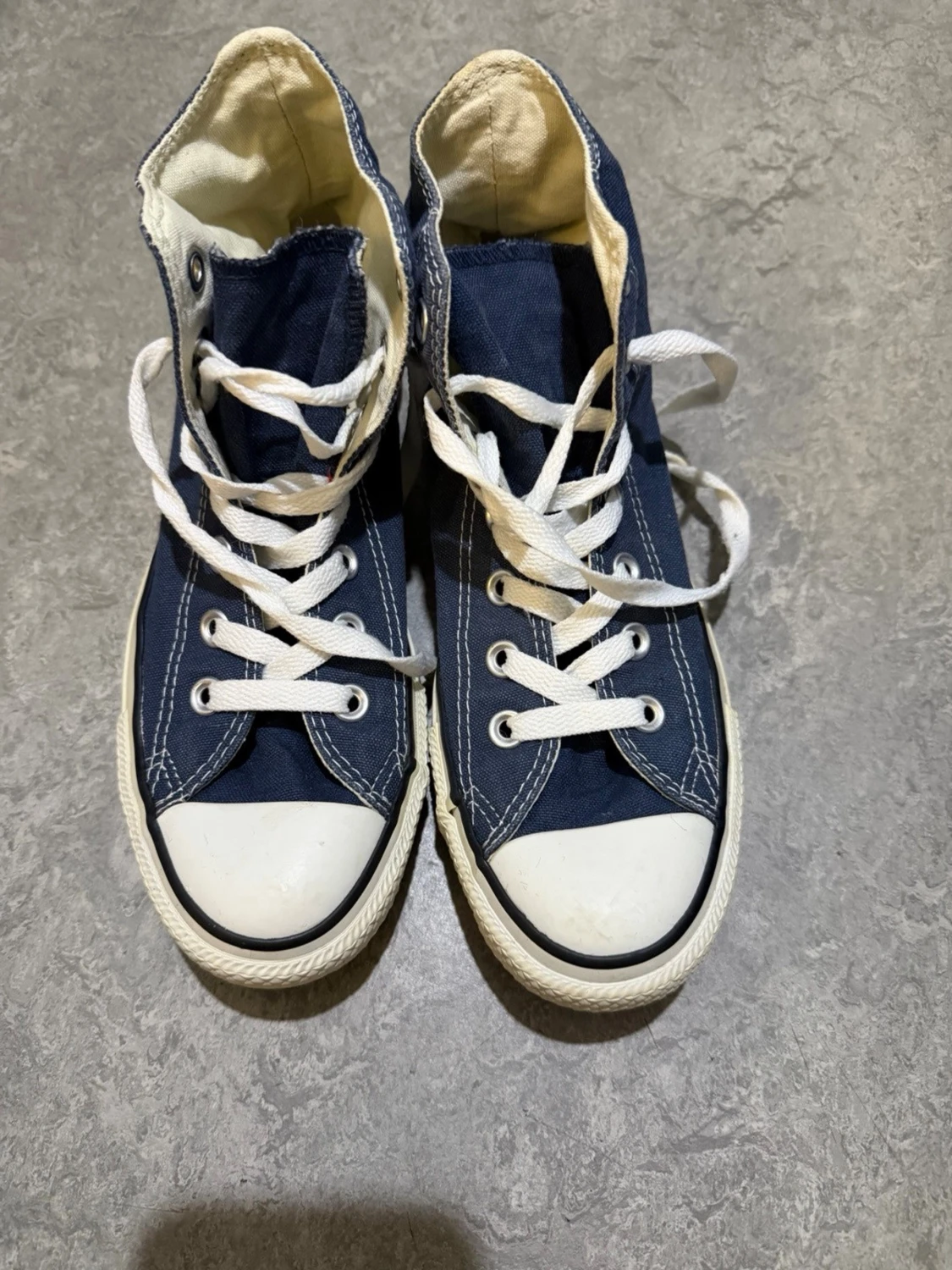 Converse All Star blå high tops