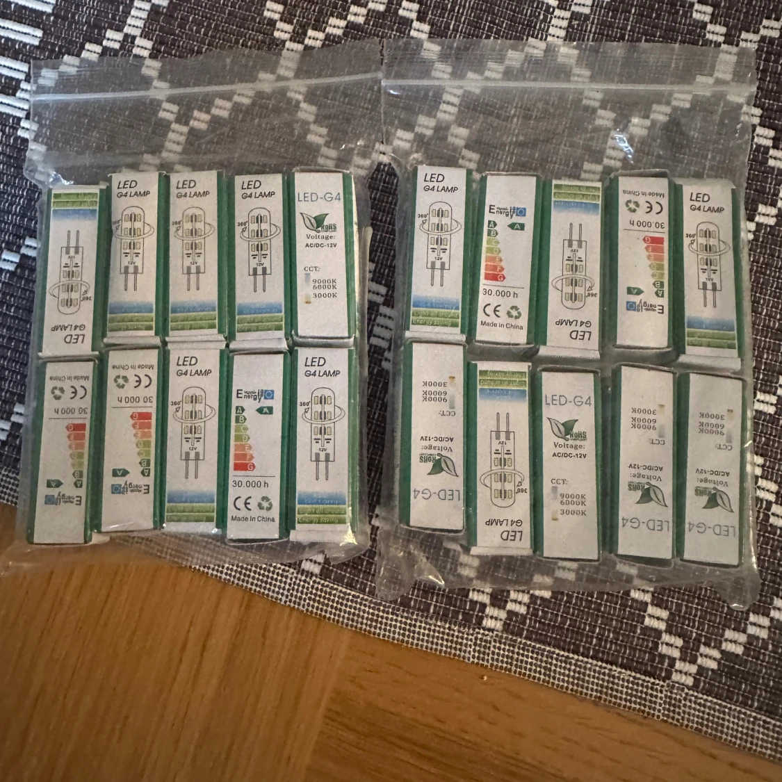 LED G4 Lamp 12V 20st