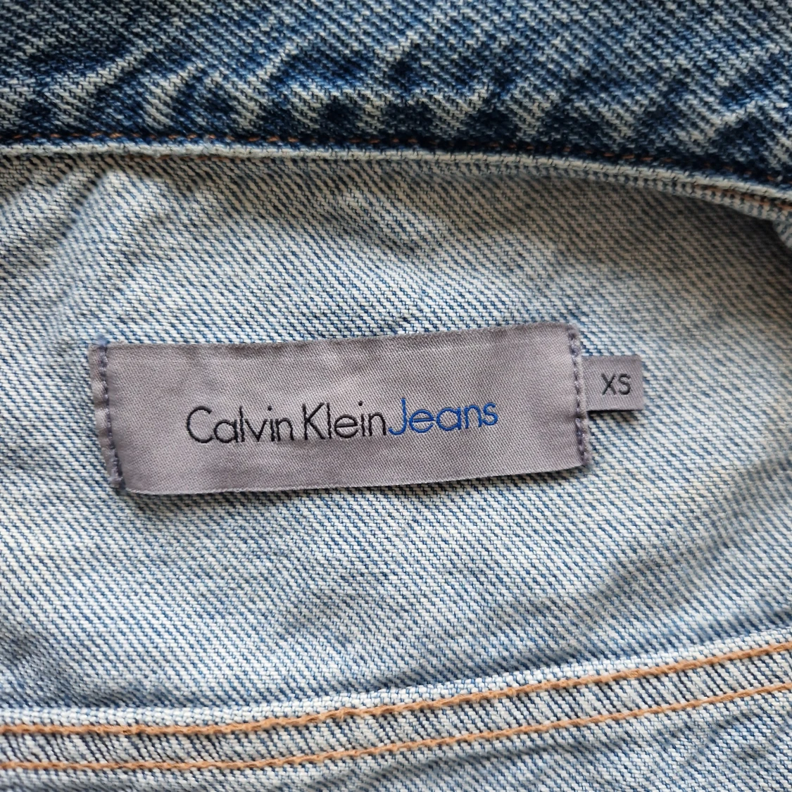 Blå jeansjacka Calvin Klein XS - 2