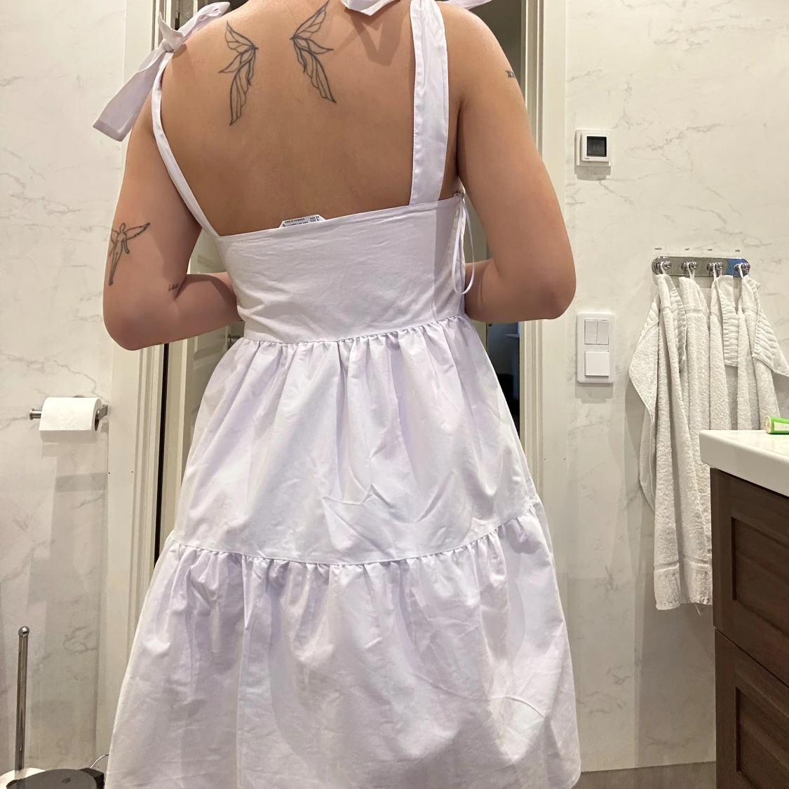 Poplinklänning - stradivarius  - 1