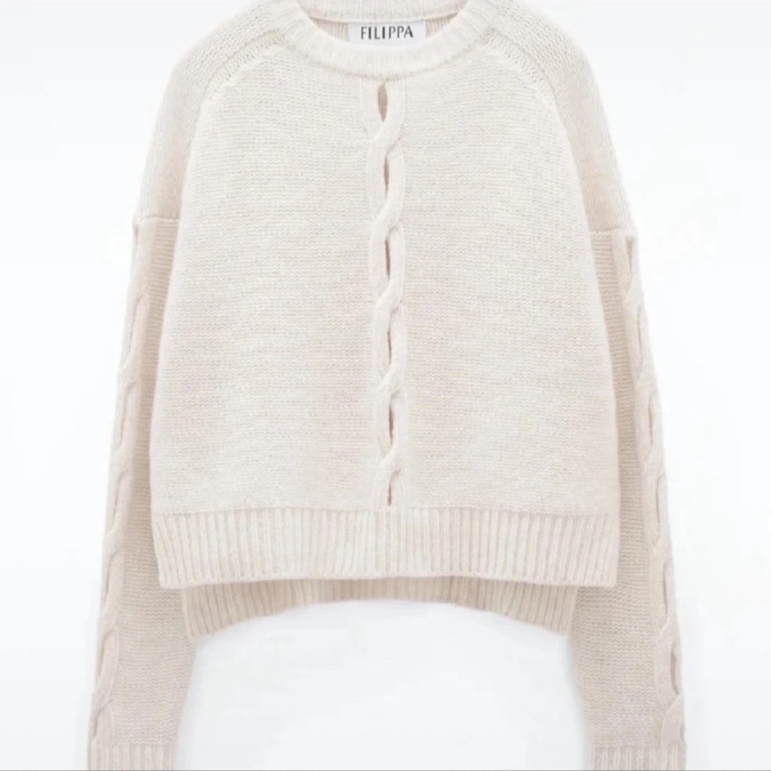 Beige stickad tröja från Filippa K - 2