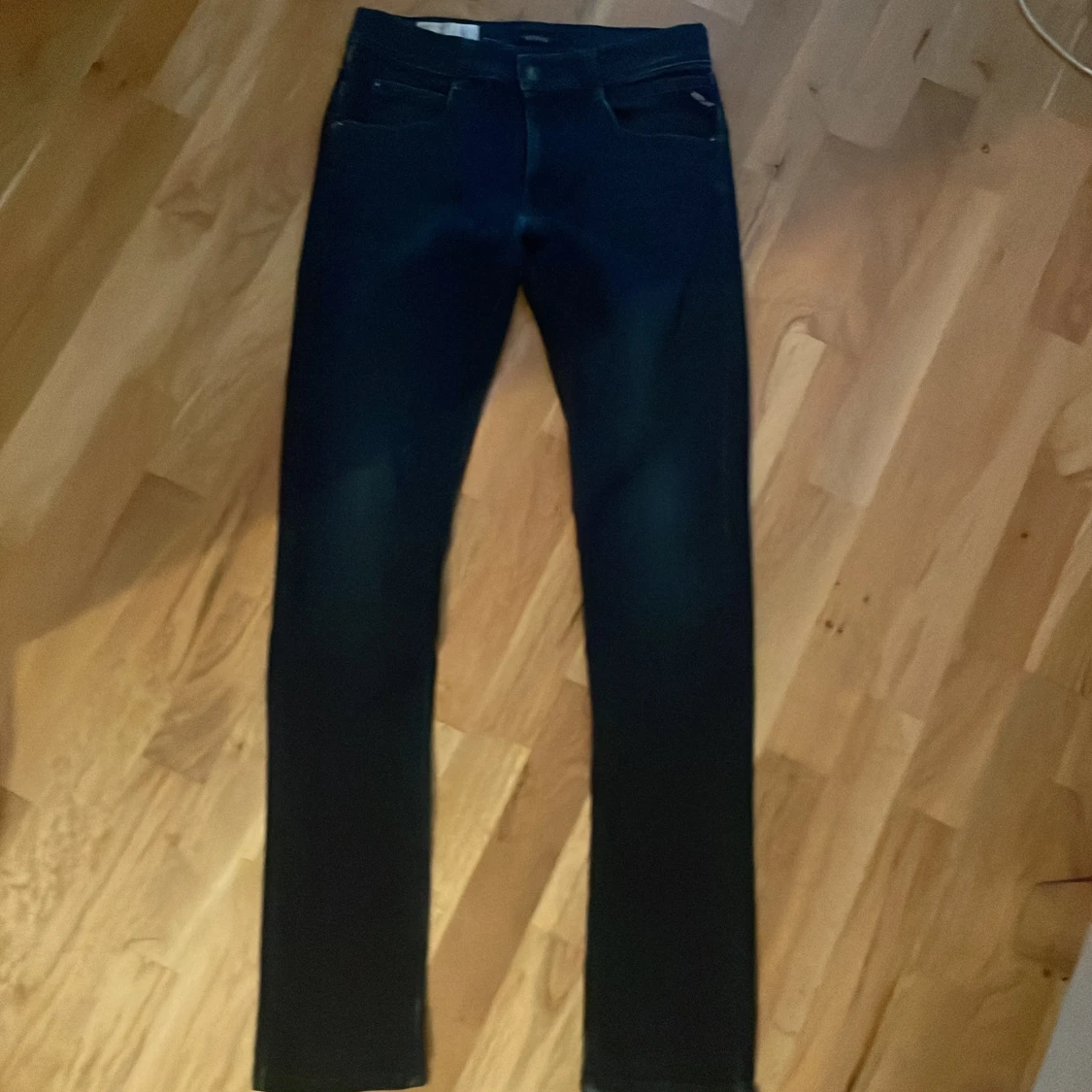 Svarta Replay jeans straight fit - 3
