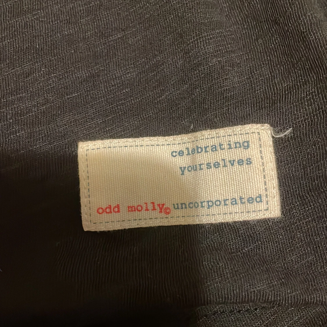 Svart omlottblus Odd Molly - 1