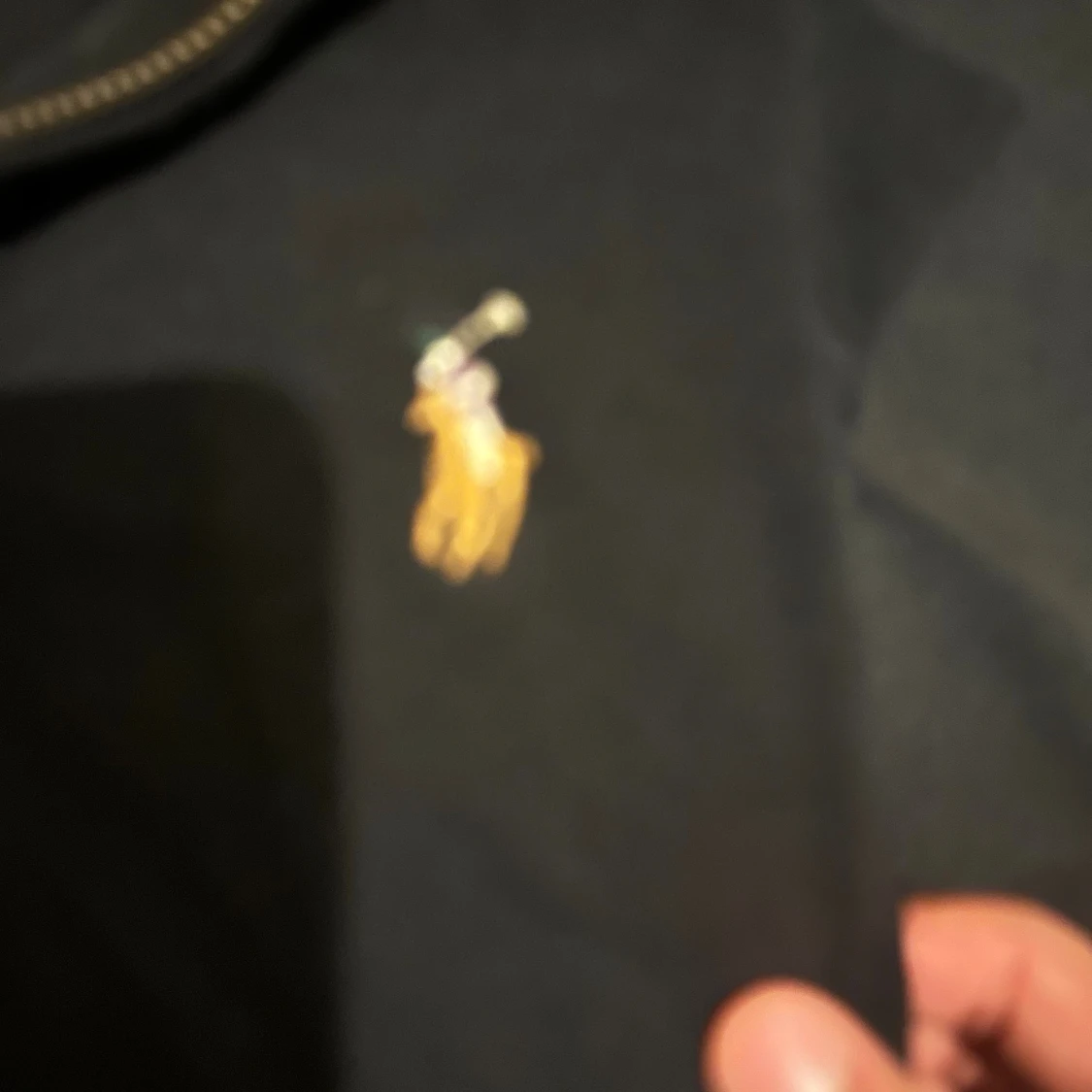 Svart half zip tröja från Polo Ralph Lauren - 2