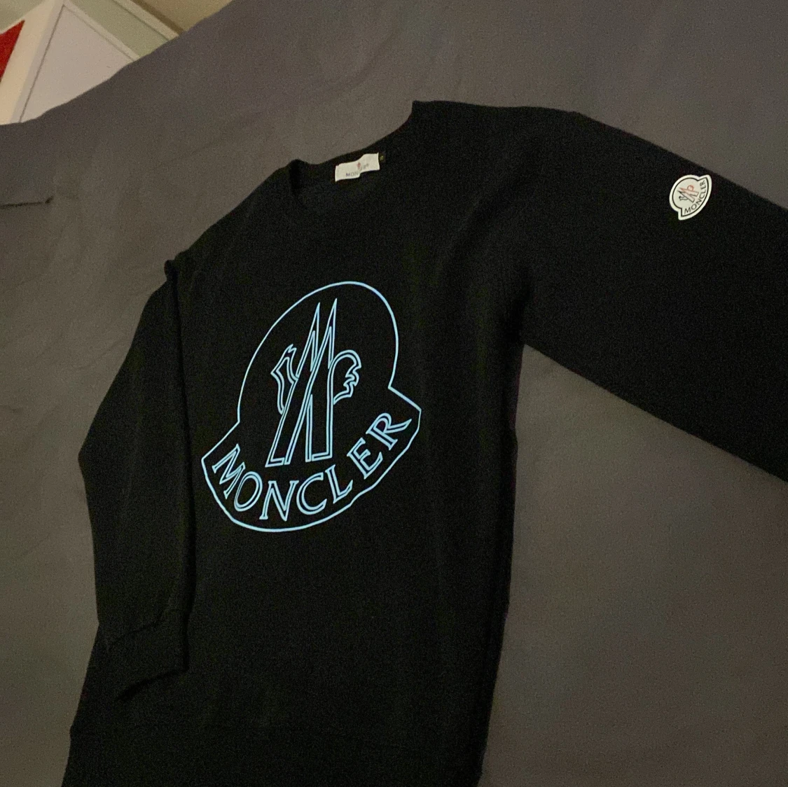 Svart sweatshirt från Moncler