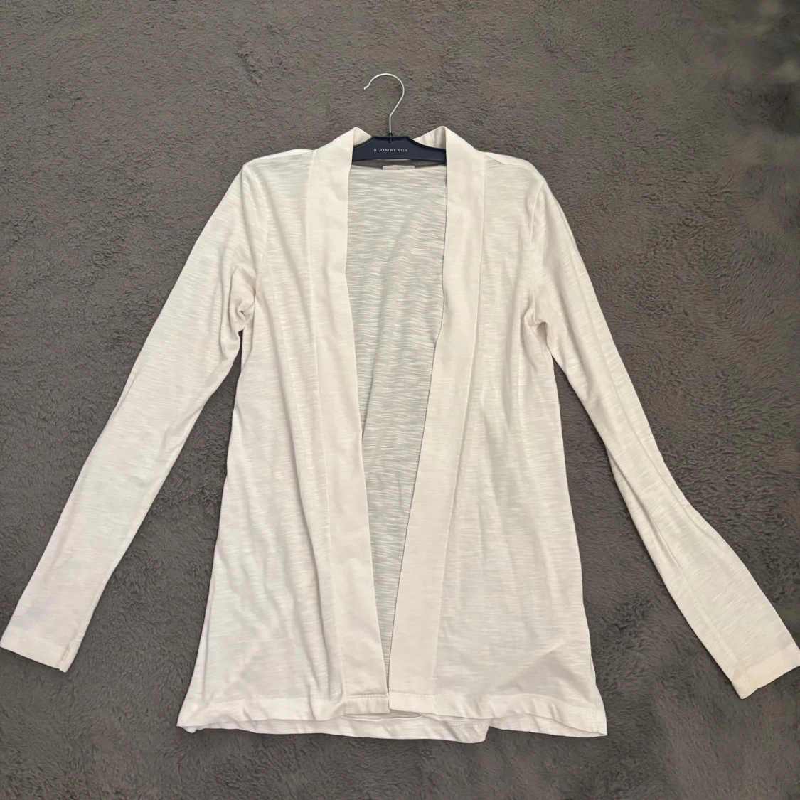 Vit kofta i bomull  - 1