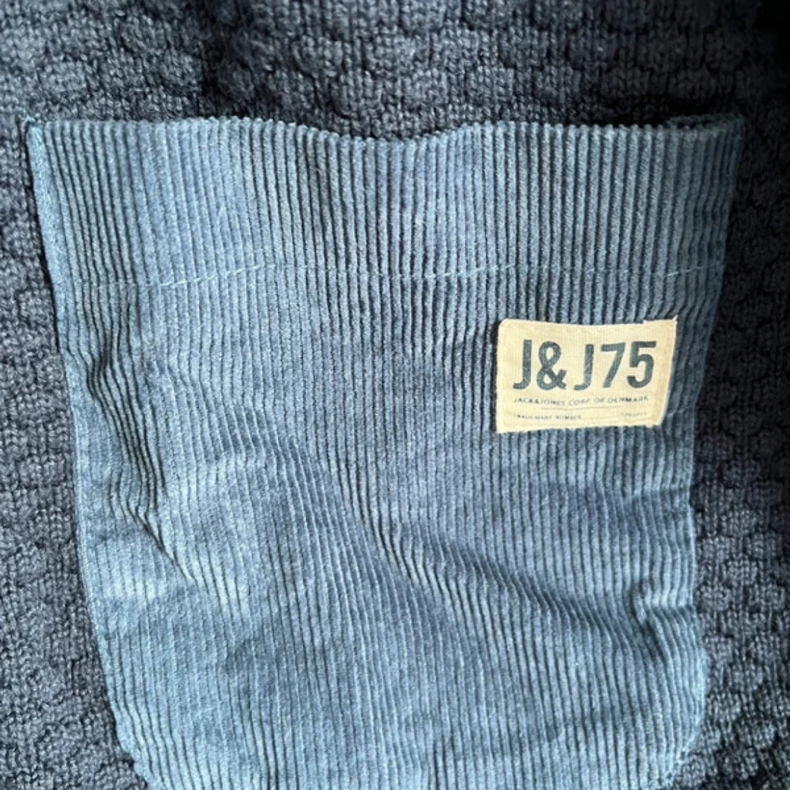 Mörkblå kofta från Jack & Jones XL - 3