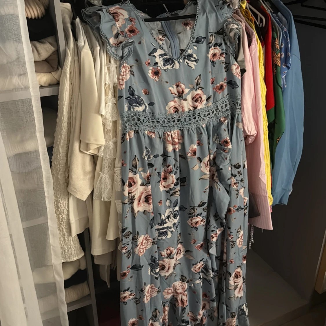 sommar t shirt omlottklänning  - 1