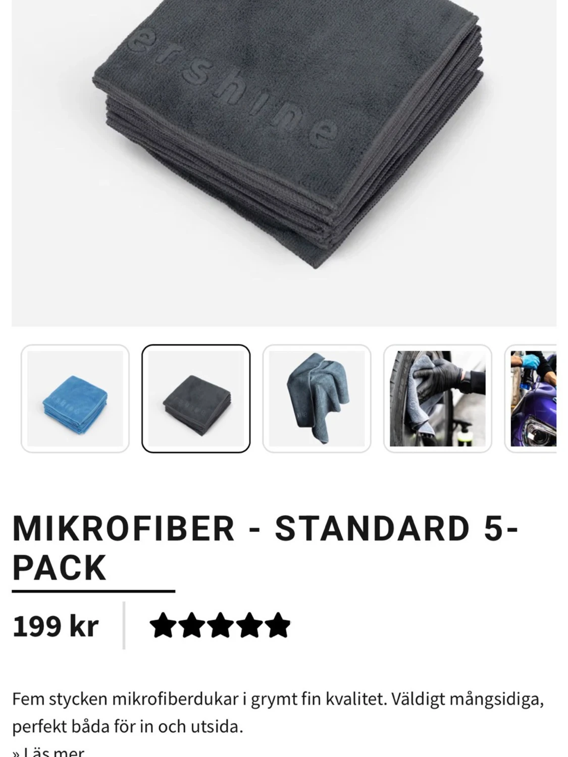 NYTT TerShine Bilvårdskit - Oanvänt!Spara frakt! - 2