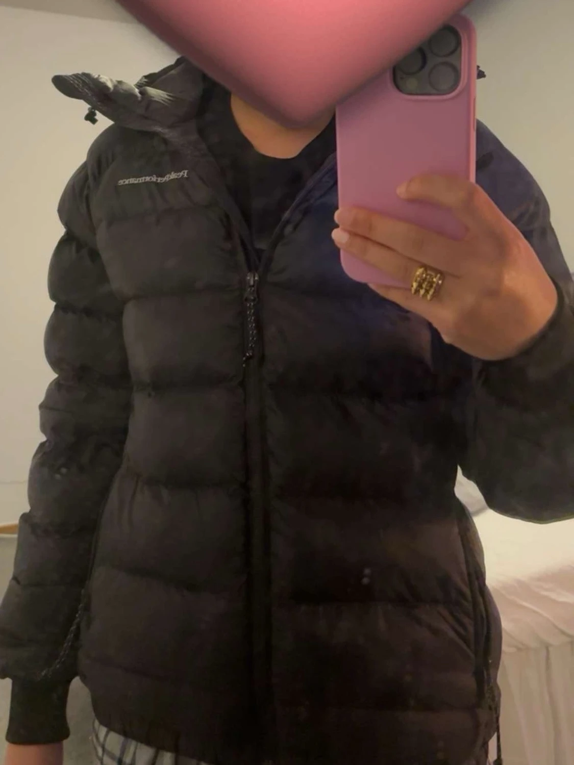 Svart Peak Performance dunjacka XS