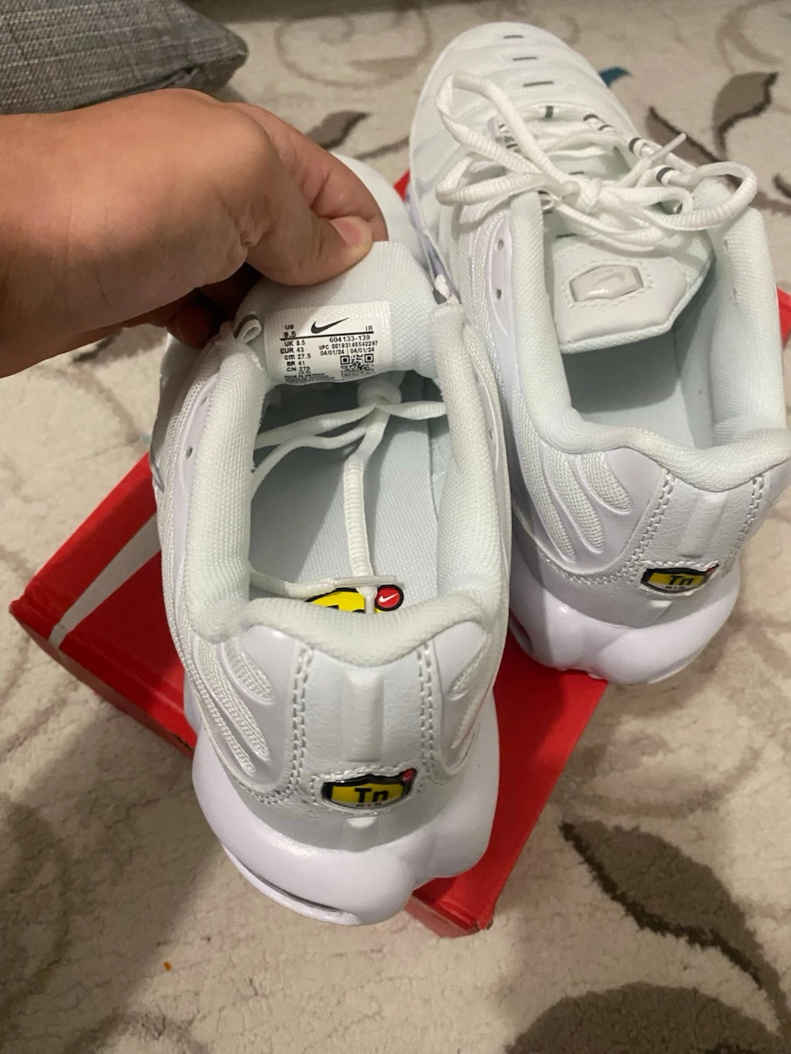 Nike Air Max Plus vita sneakers - 4