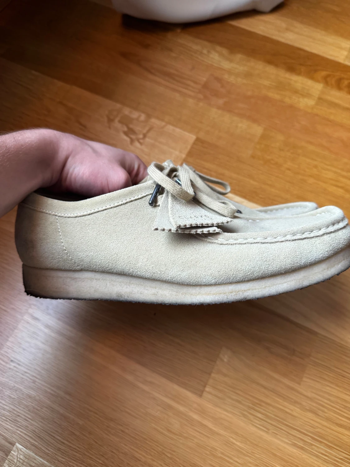 Clarks Originals Wallabee beige mocka - 3