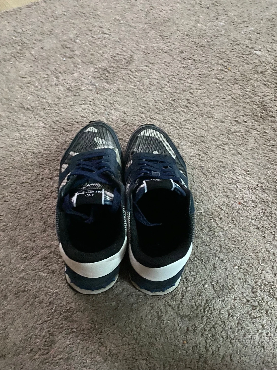 Valentino Rockrunner sneakers blå camouflage - 3