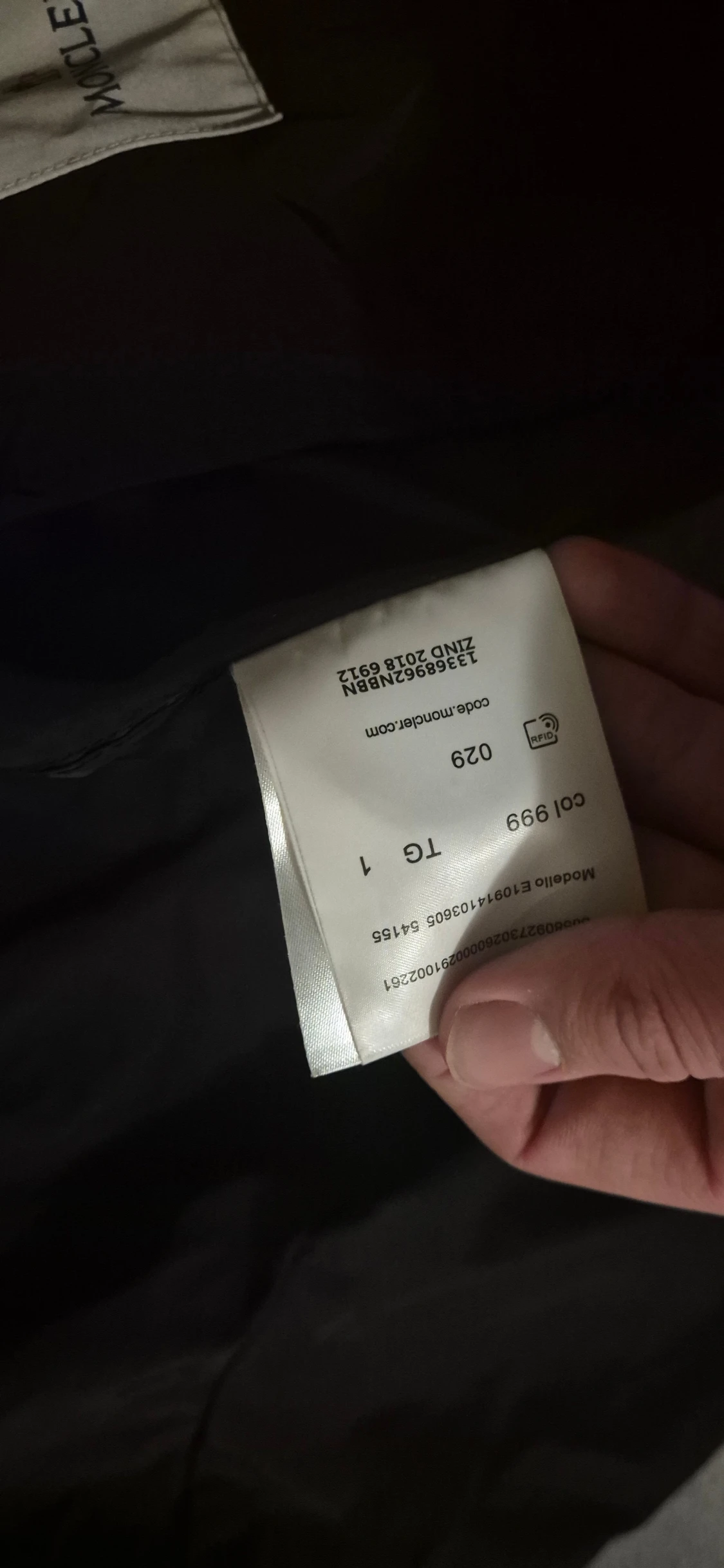 Svart vindjacka från Moncler - 3