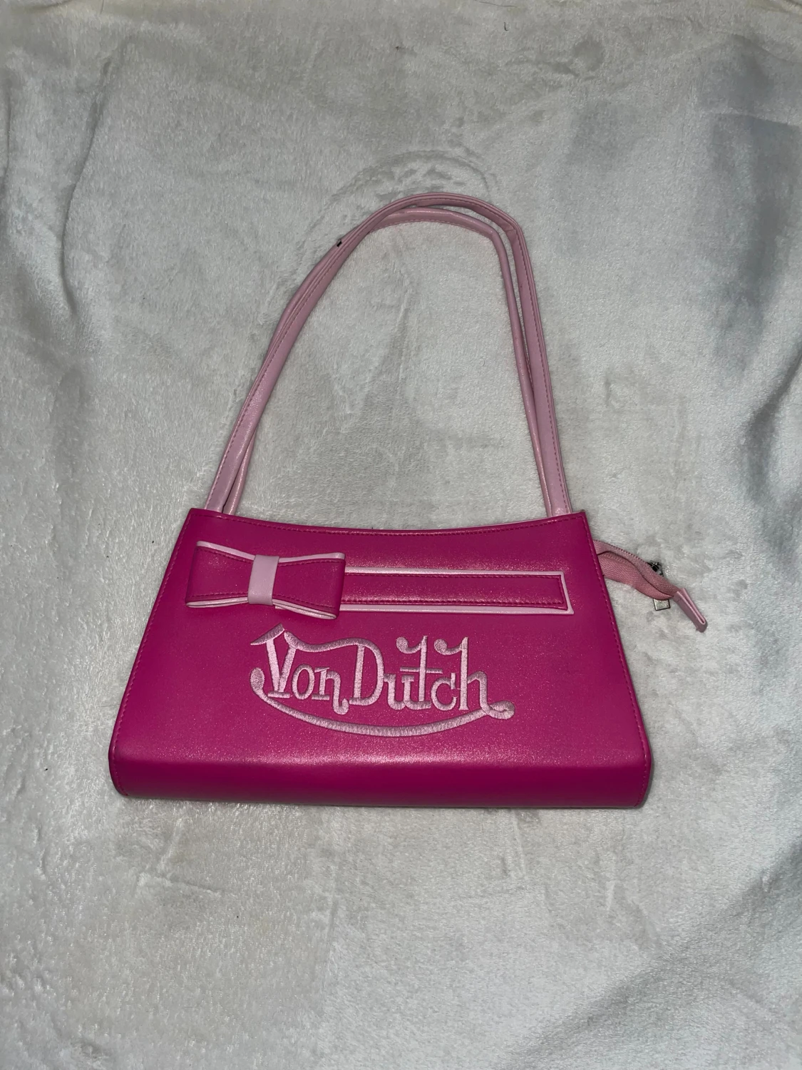 Rosa Von Dutch handväska med rosett