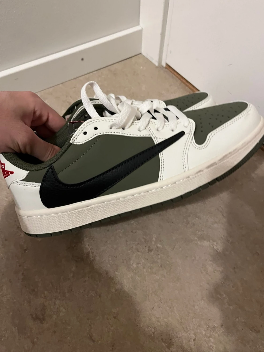 Nike Air Jordan 1 Low Travis Scott Olive - 3