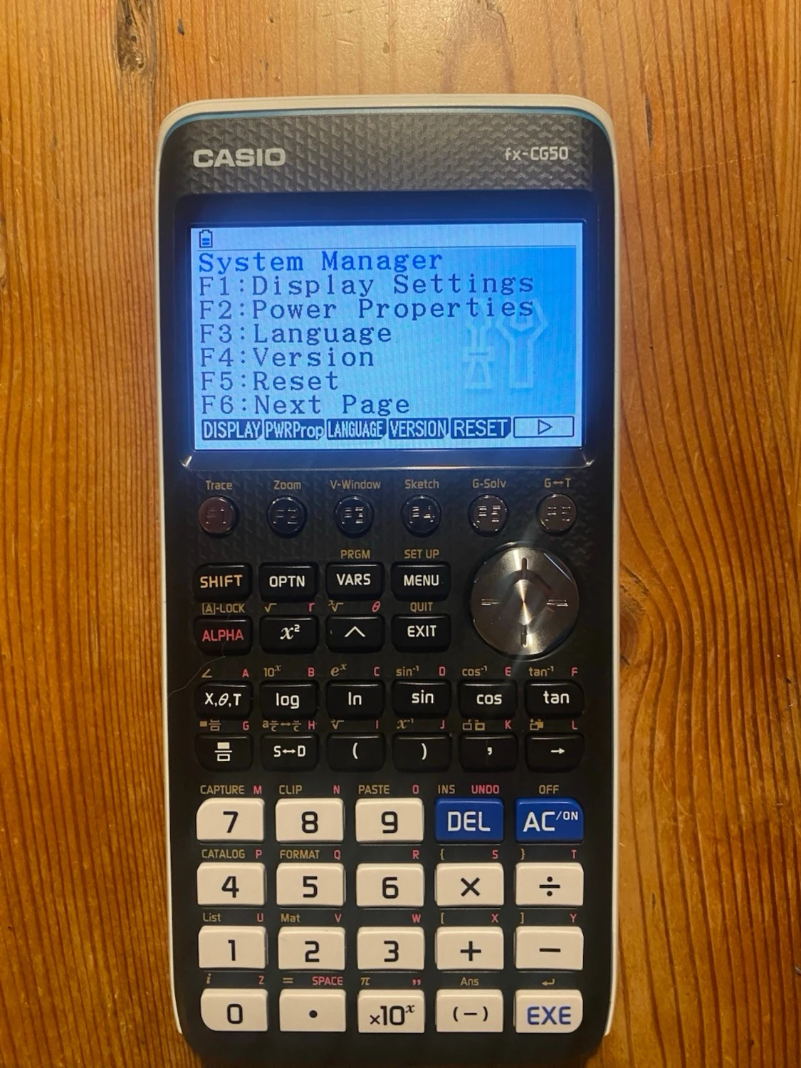 Miniräknare Casio FX-CG50 - 4
