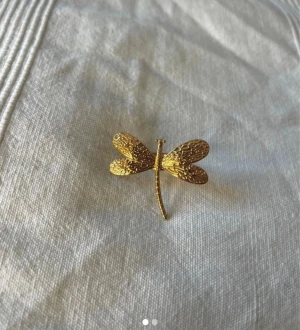 Guld ring - Justerbar och rostfri stål 