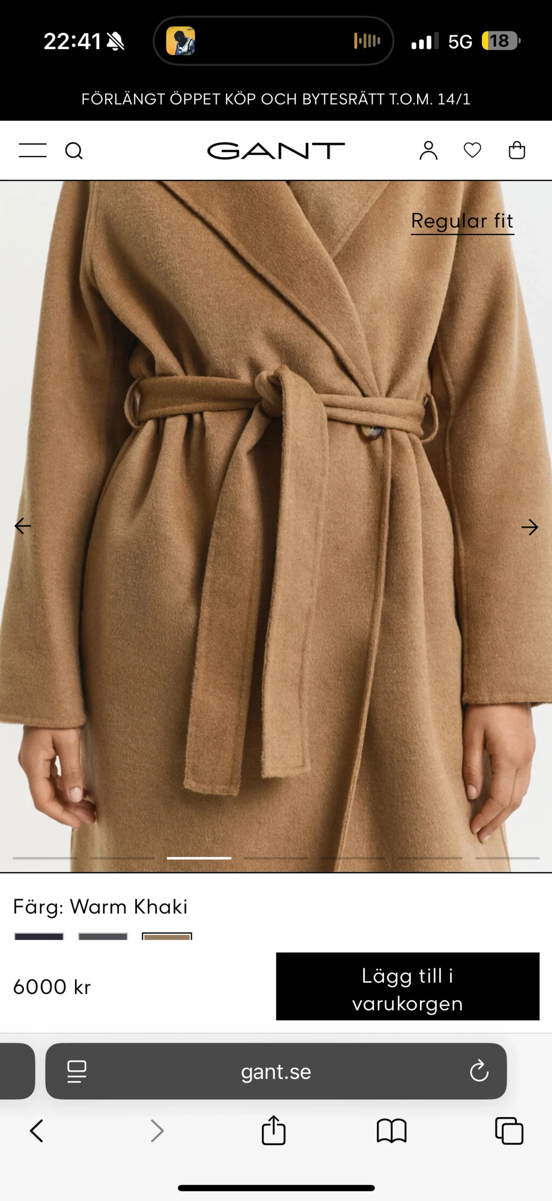 Beige kappa GANT - 2