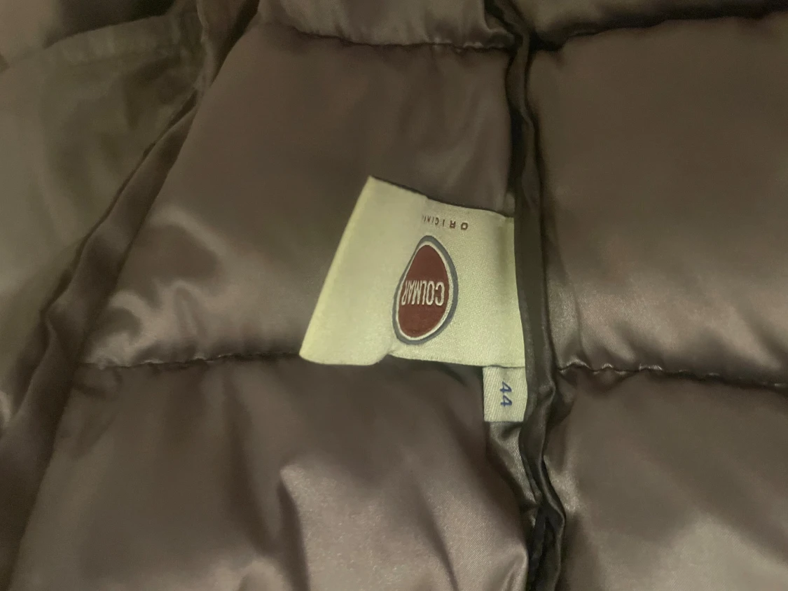 Brun Colmar dunjacka med huva - 3