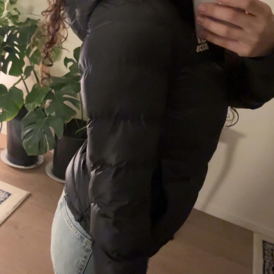 Svart pufferjacka från Adidas - 1