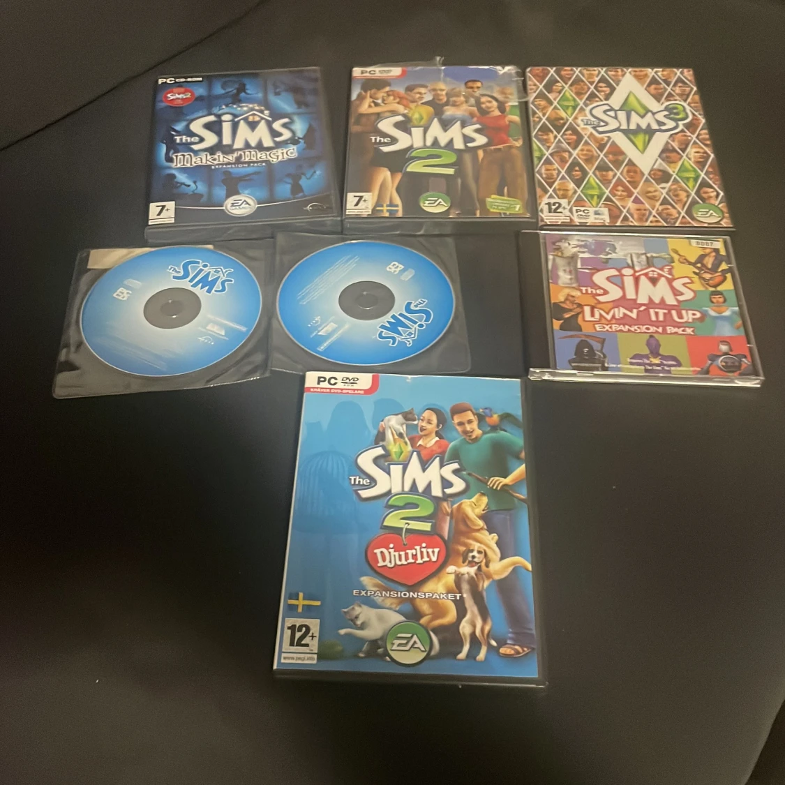 The Sims PC-spel samling