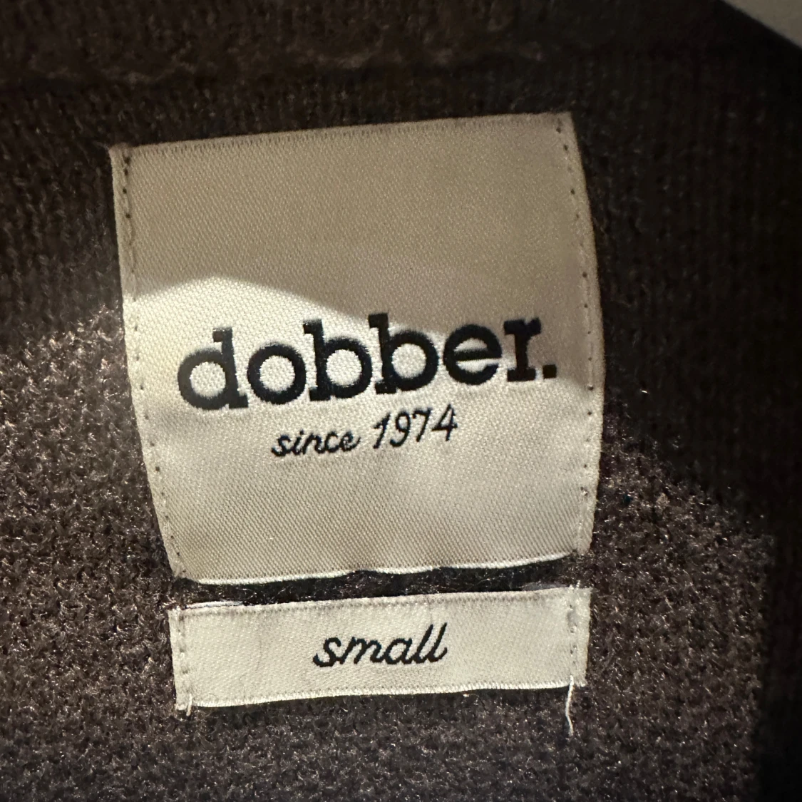 Brun stickad tröja från Dobber - 1