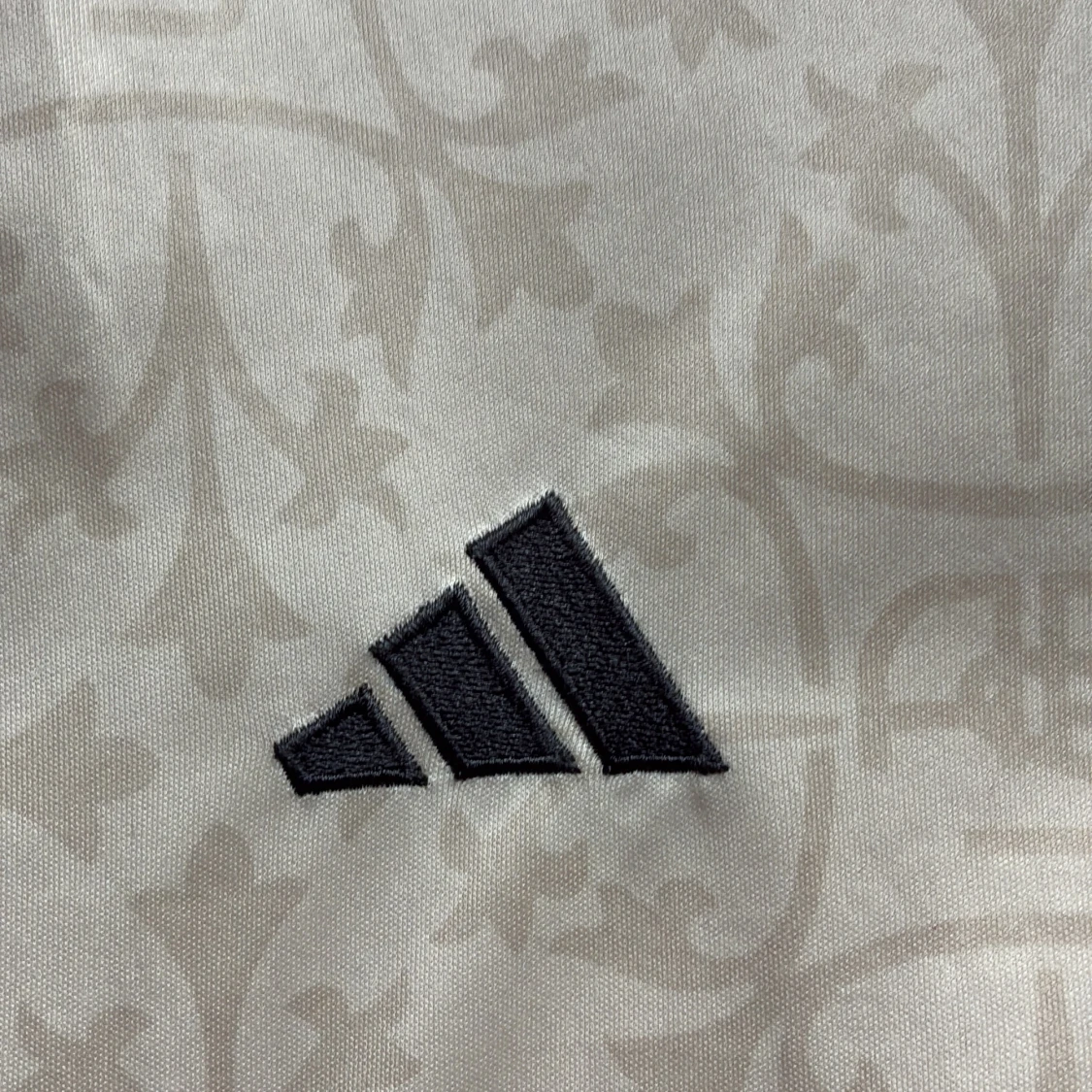 Beige AS Roma fotbollströja Adidas - 2