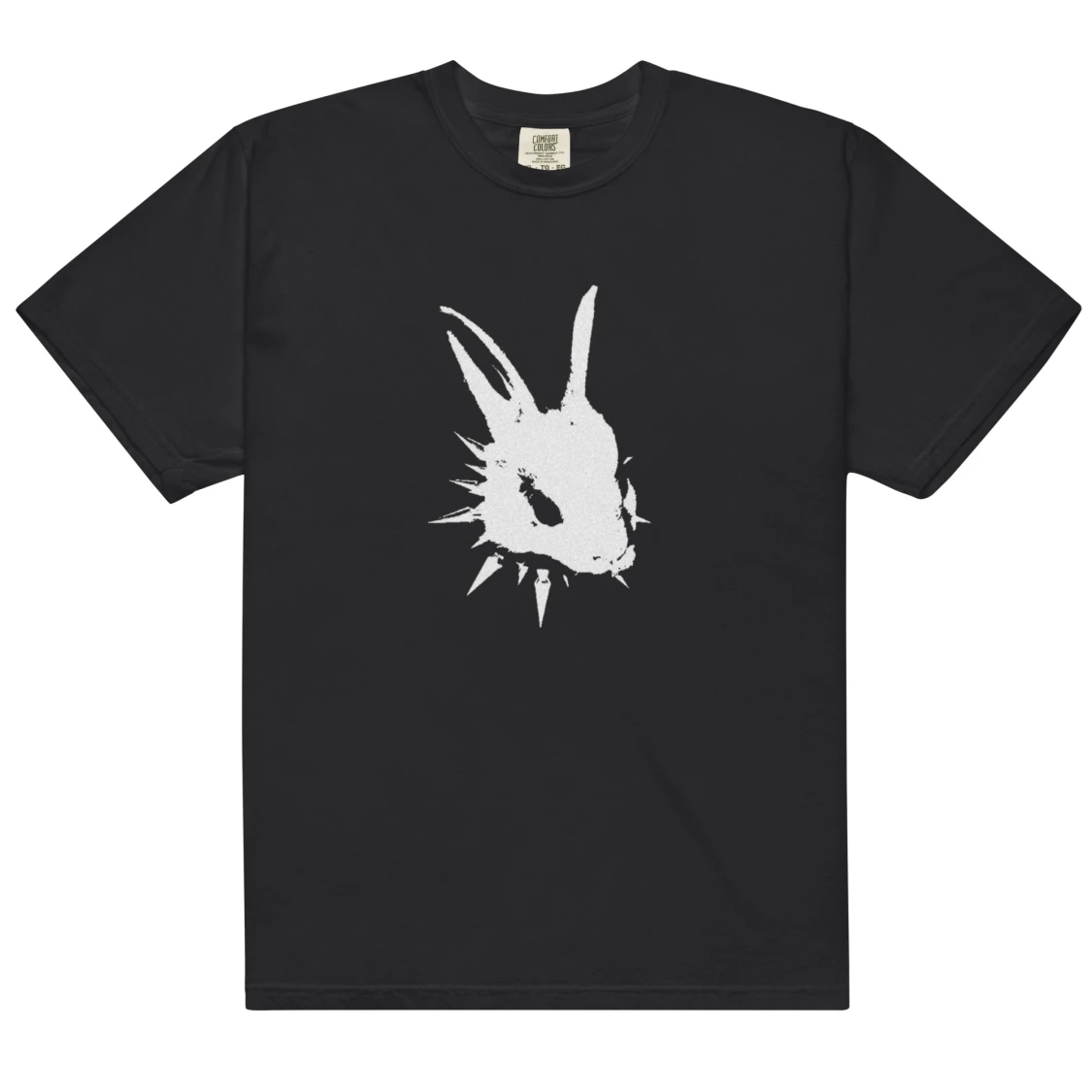 Svart t-shirt med kanintryck Oversized LÄS BESKRIVNING