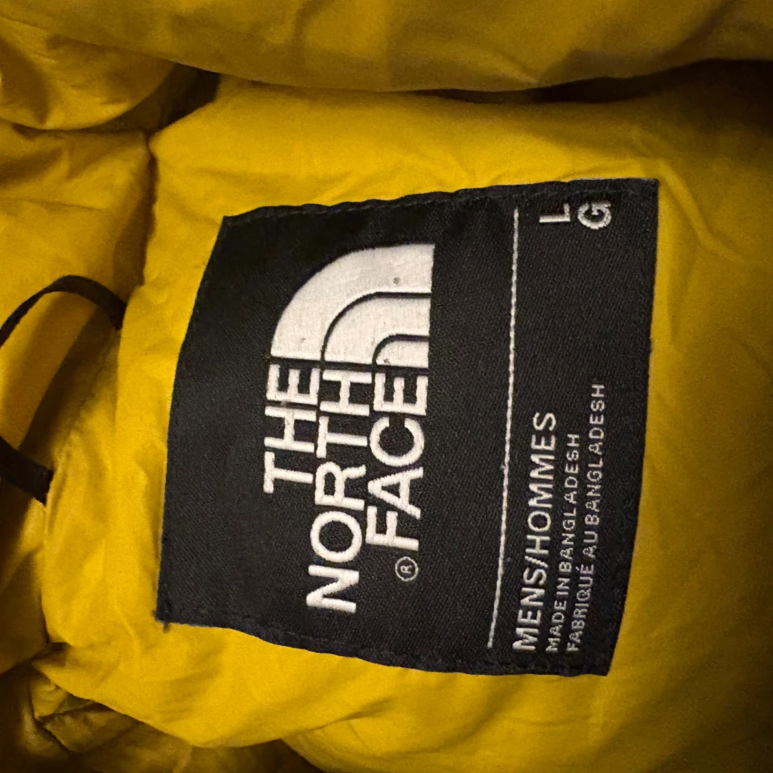 Svart pufferjacka från The North Face L - 2