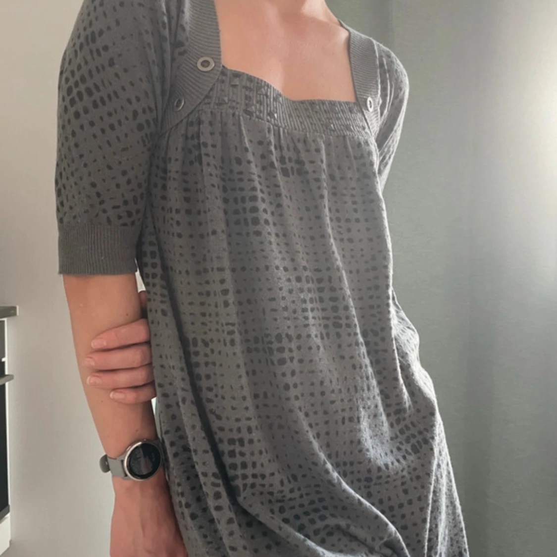 Grå mysig tunika från Billabong - 1