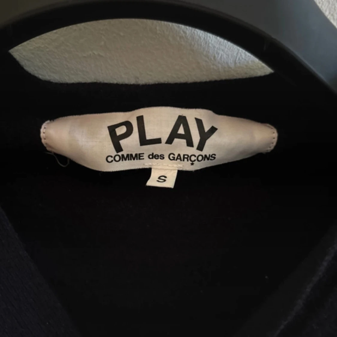 Marinblå cardigan Comme des Garçons Play - 2