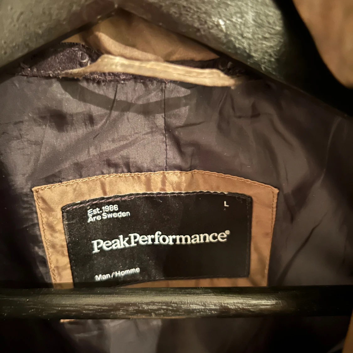 Brun vindjacka Peak Performance *L* - 2