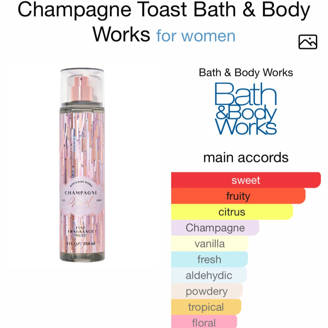 Bath & Body Works Champagne Toast mist & lotion - 3