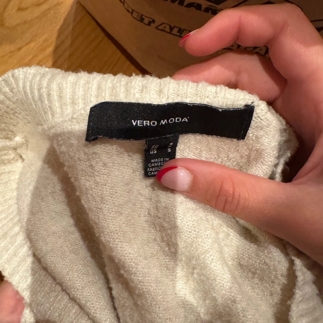 Beige kofta från Vero Moda - 2