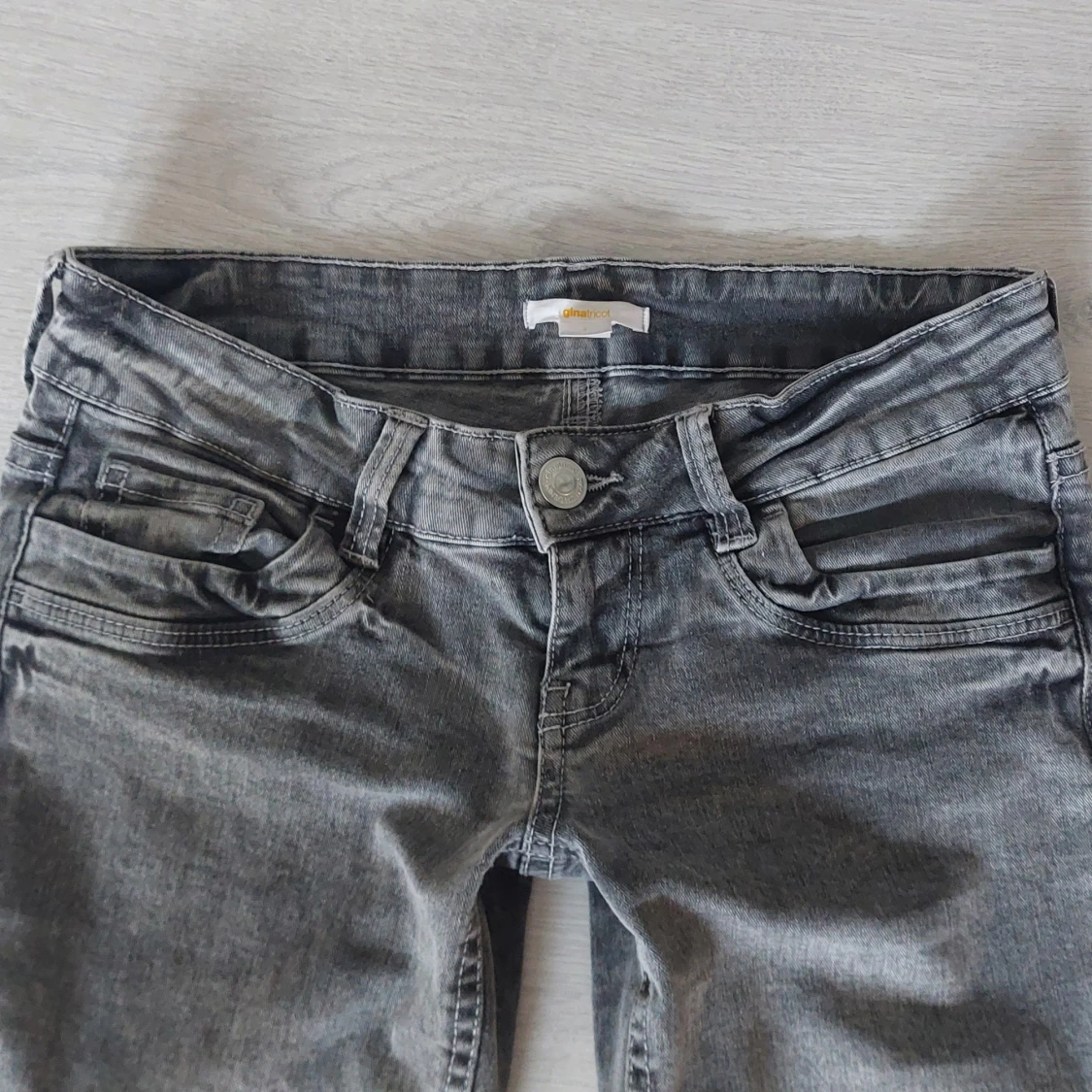 Gina 14+ scandi low bootcut jeans - 2