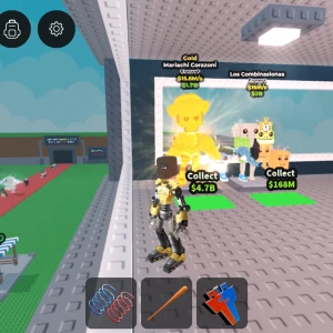 Roblox-spel på surfplatta - Brainrots till salu 40kr styck. Upplev Roblox på en surfplatta med smidig prestanda och tydlig grafik. Perfekt för spelentusiaster som vill njuta av populära Roblox-spel med många karaktärer och interaktiva funktioner. Skärmen visar färgstarka och detaljerade spelmiljöer. Enheten ser ut att vara i gott skick utan synliga skador.
