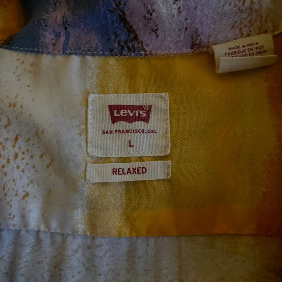 Färgstark kortärmad skjorta från Levi's - 1