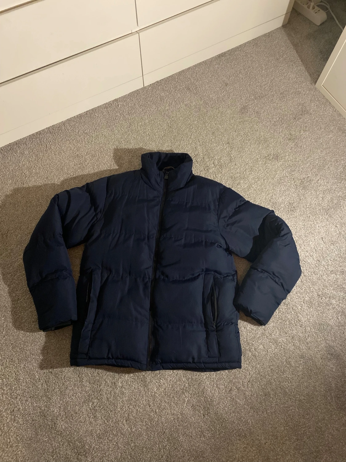 Mörkblå pufferjacka från McKinley S