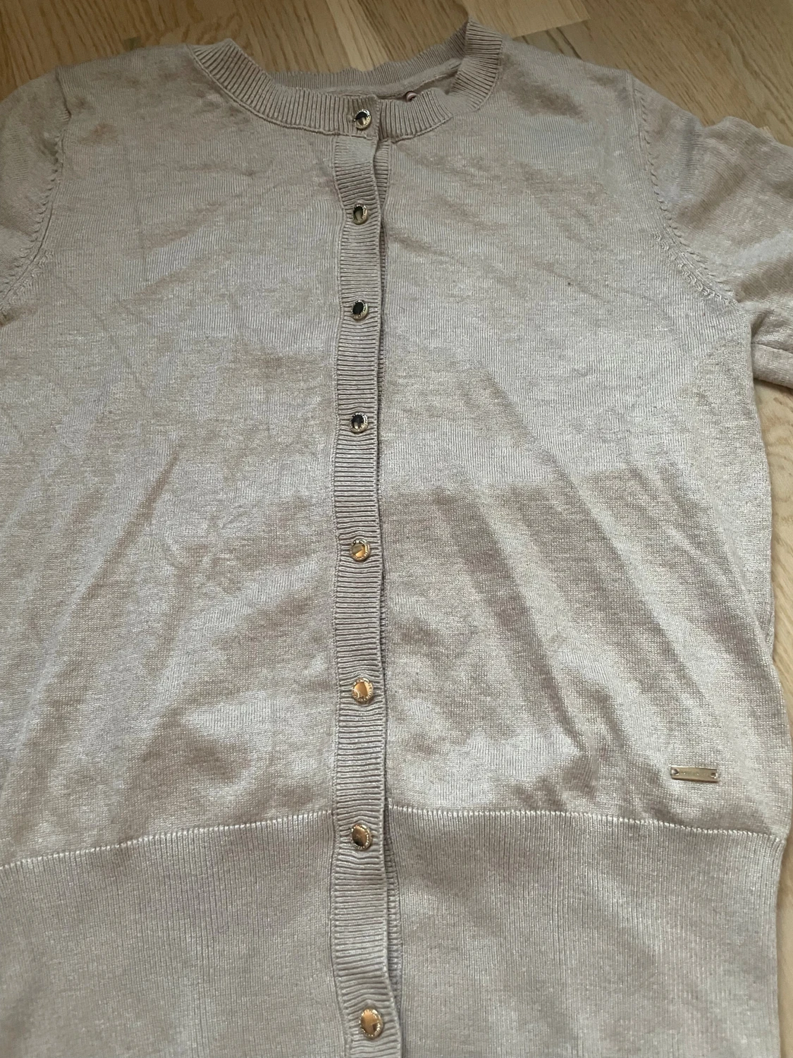 Beige kofta från Holly & Whyte XS - 1