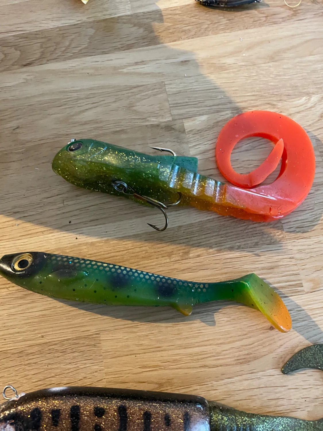 Fiskedrag blandat set - 3